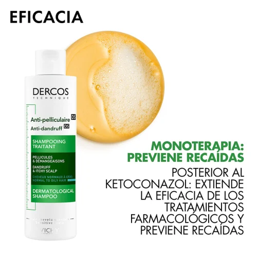 Comprar Vichy Dercos Tratamiento Anticaspa En Shampoo 200 Ml Botella