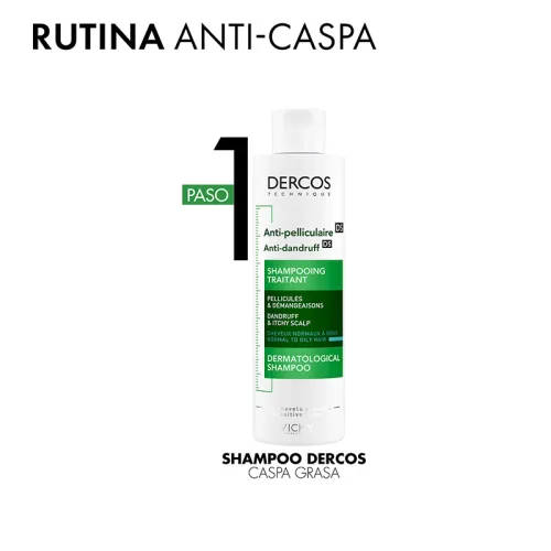 Comprar Vichy Dercos Tratamiento Anticaspa En Shampoo 200 Ml Botella