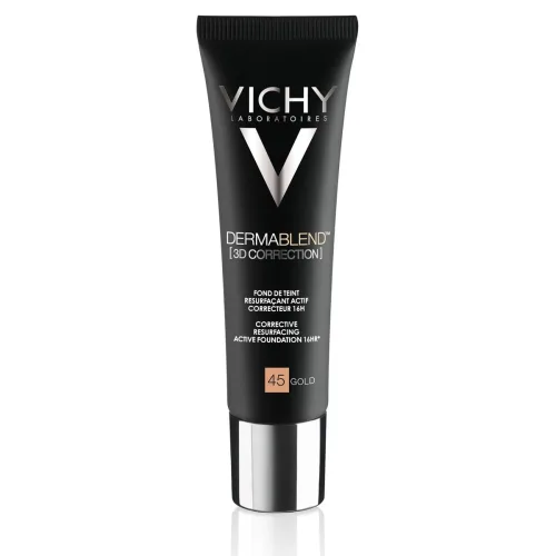 Comprar Vichy Dermablend Correction 3D Tono 45 Cosmético Clínico En Fluido 30 Ml Tubo