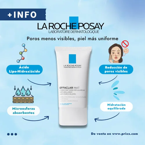 La Roche Posay Effaclar Mat Crema Matificante 40 Ml