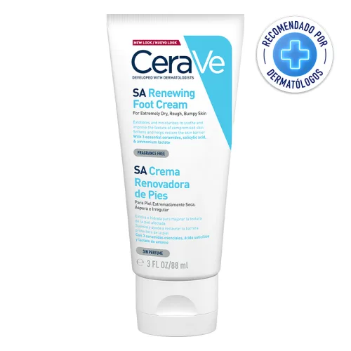 Comprar Cerave Sa Renewing Foot Cream Crema Renovadora De Pies 88 Ml