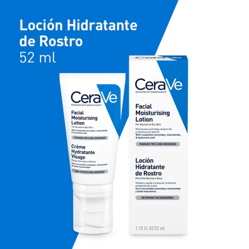 Cerave Loción Hidratante Facial 52 Ml