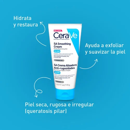 Comprar Cerave Sa Crema Alisadora Anti-Rugosidades 117 Ml