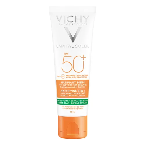 Comprar Vichy Protector Solar Anti-Brillo Capital Soleil Matificante 3En1 Fps 50+