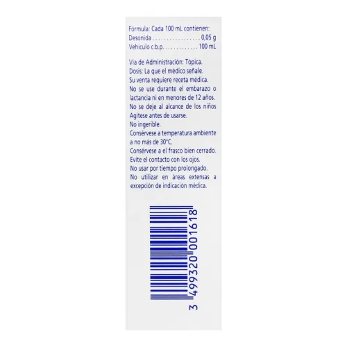 Desowen 0.05% Loción Con 60 Ml