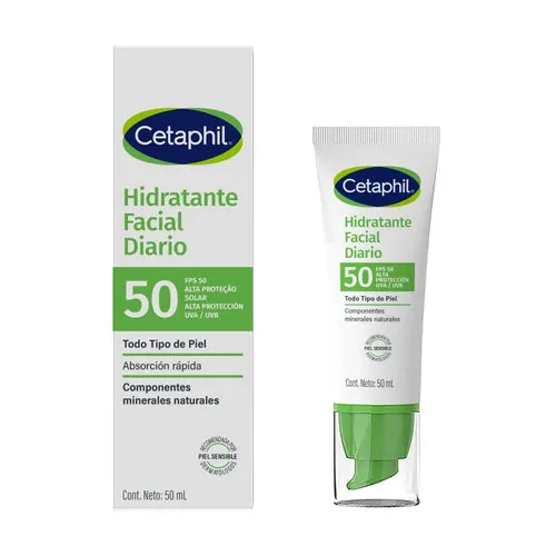 Cetaphil Hidratante Facial Diario Fps 50 50 Ml