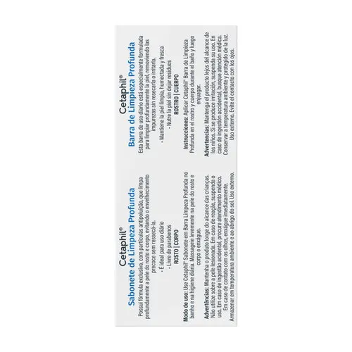 Cetaphil Barra De Limpieza Profunda 127 G