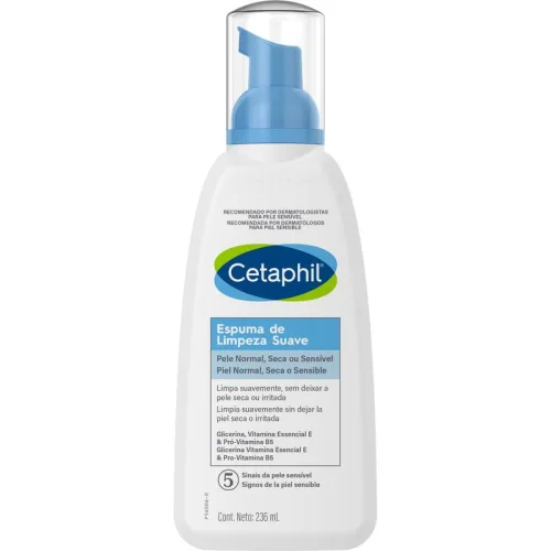 Comprar Cetaphil Espuma De Limpieza Suave 236 Ml