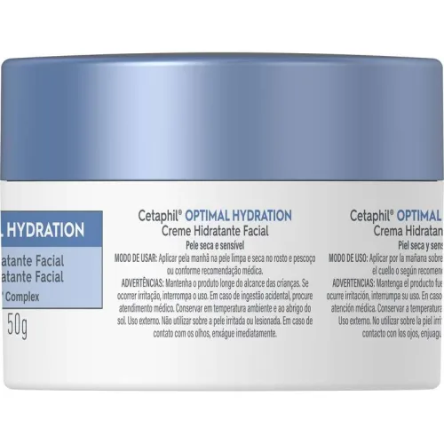 Cetaphil Optimal Hydration Crema Hidratante Facial Día 50 G
