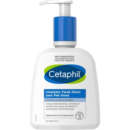 Comprar Cetaphil Limpiador Facial Diario Para Piel Grasa 237Ml