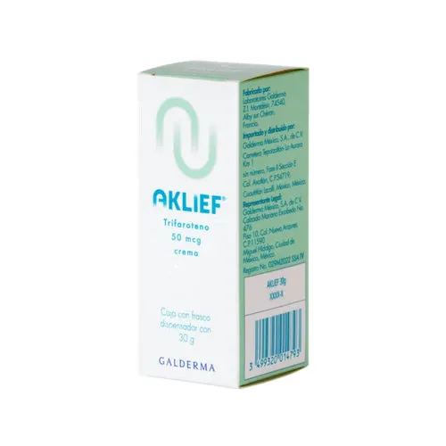 Aklief 50 Mcg Con 30 G De Crema