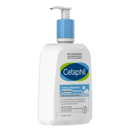 Comprar Cetaphil Crema Limpiadora Espumosa Hidratante Con 473 Ml