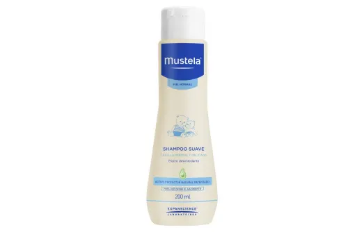 Mustela Shampoo Suave Para Bebés Y Niños Piel Normal 200 Ml