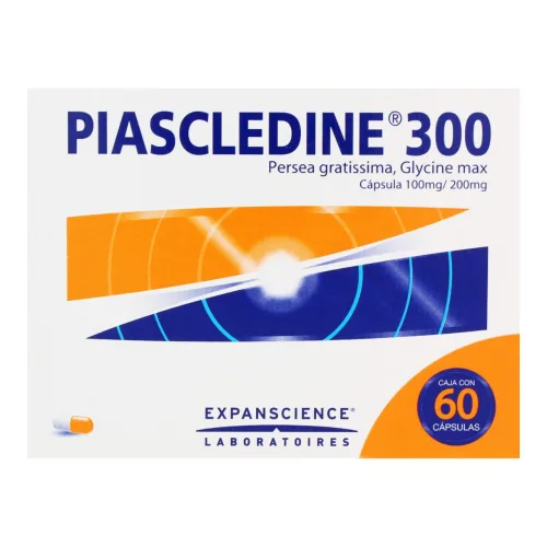 Comprar Piascledine 300, 100/200 Mg Con 60 Cápsulas