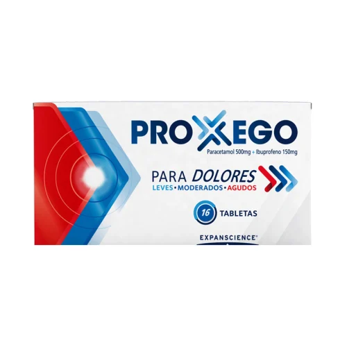 Proxego 500/150 Mg Con 16 Tabletas