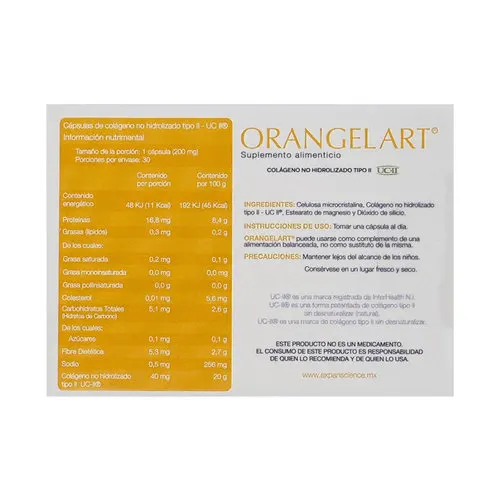 Orangelart con 30 Cápsulas