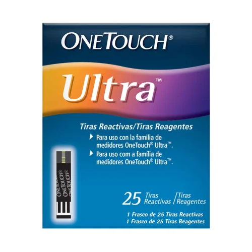 Comprar One Touch Ultra Tiras Reactivas 25 Piezas