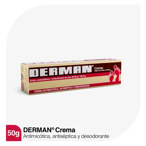 Comprar Derman 20.36 G Crema Antimicótica Con 50 G