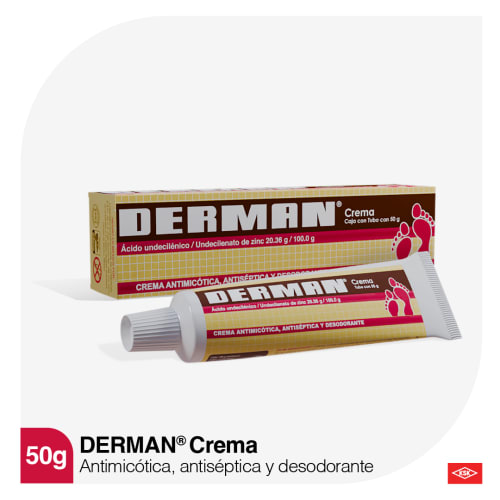 Comprar Derman 20.36 G Crema Antimicótica Con 50 G