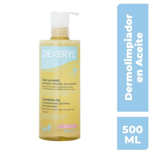 L-Dexeryl Dermolimpiador En Aceite Con 500 Ml