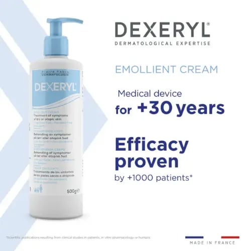 Comprar Dexeryl Crema Emoliente Piel Seca Con 500 G Pack 3