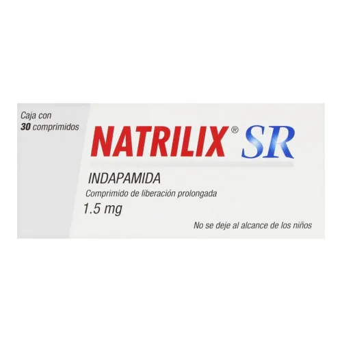 Comprar Natrilix Sr 1.5 Mg Con 30 Comprimidos