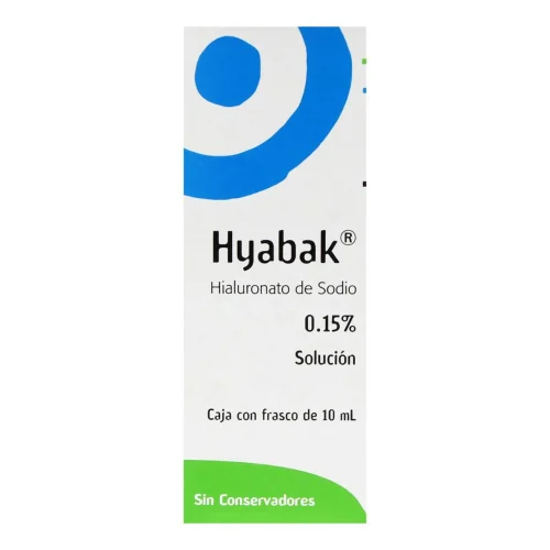 Comprar Hyabak 0.15% Con 10 Ml De Solución