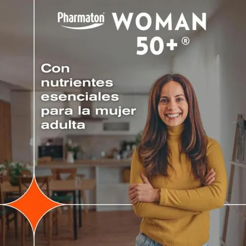 Pharmaton Woman 50+ con 30 Cápsulas