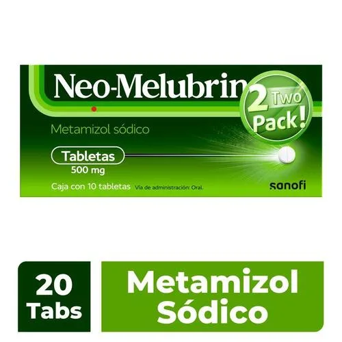 Neo-Melubrina Duopack 500 mg – 10 Tabletas