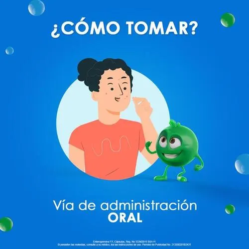 Enterogermina Tratamiento de la Diarrea 12cápsulas