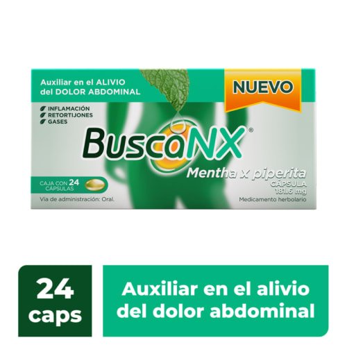 Comprar Buscanx 181.6 Mg Con 24 Cápsulas
