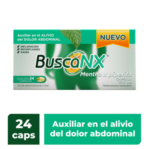 Buscanx 181.6 Mg Con 24 Cápsulas