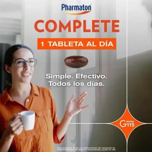 Pharmaton Complete 773 Mg Con 30 Tabletas