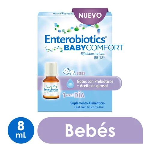 Enterobiotics Baby Comfort Probiótico Bb-12 Con 8 Ml