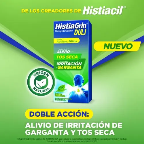 Histiagrin Duli Jarabe 150 ml para Alergias en Adultos y Niños