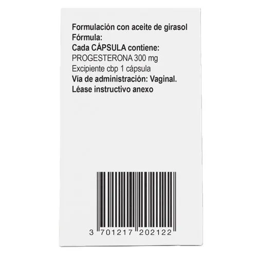 Utrogestan 300 Mg Con 15 Cápsulas