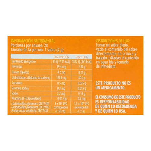 Comprar Probiolog Ibs Suplemento Alimenticio Polvo Con 28 Sobres