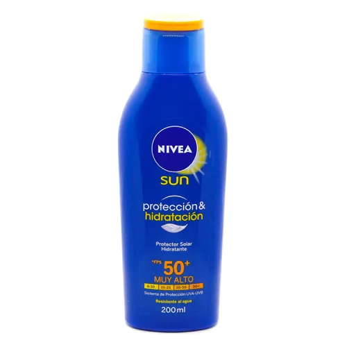 Comprar Nivea Sun Protector Solar Fps50 Con 200 Ml