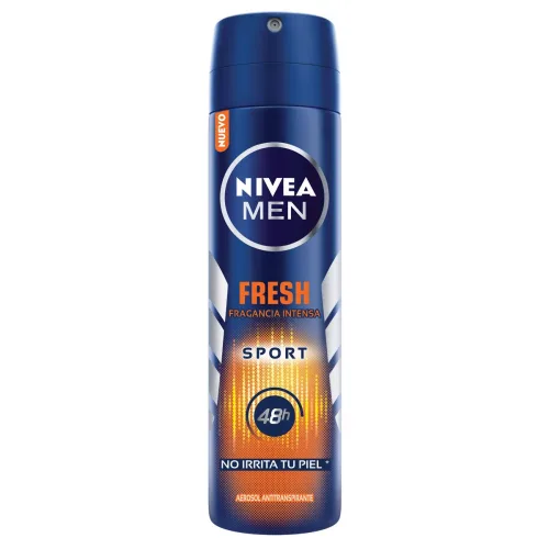 Nivea Men Fresh Sport Desodorante En Aerosol Con 150 Ml