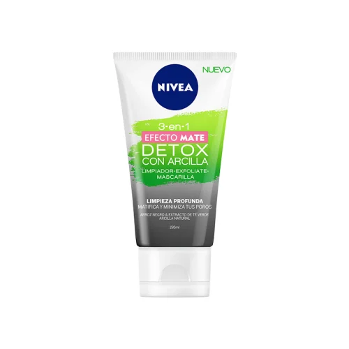 Comprar Nivea Detox Limpiador Exfoliante Con Arcilla Efecto Mate Con 150 Ml