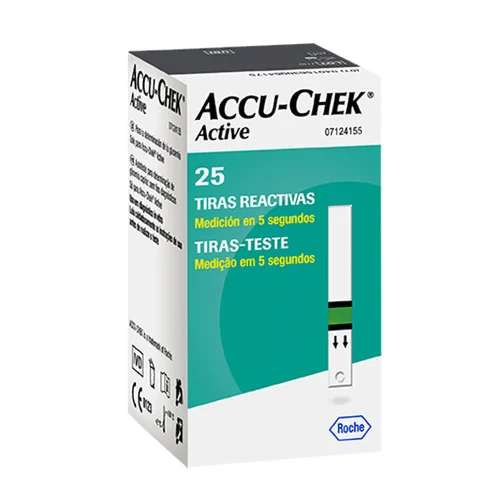 Accu-Chek Active Tiras reactivas Con 25 piezas