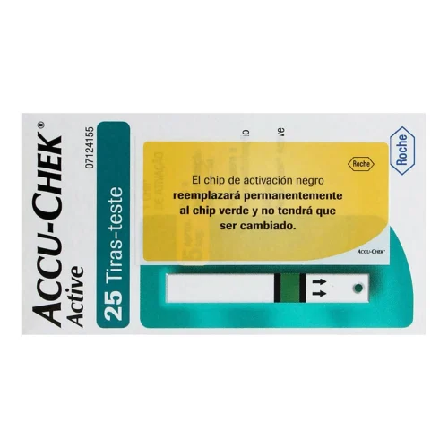 Comprar Accu-Chek Active Tiras Reactivas Con 25 Piezas