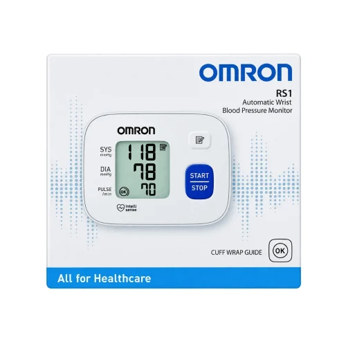 Omron Monitor De Presión Arterial Para Muñeca Hem-6160-E