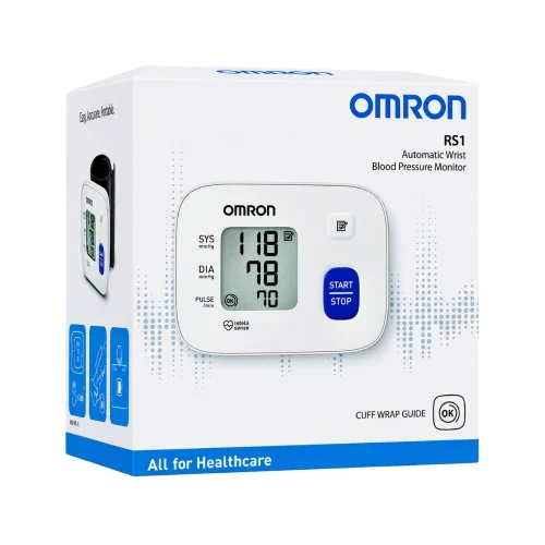 Omron Monitor De Presión Arterial Para Muñeca Hem-6160-E