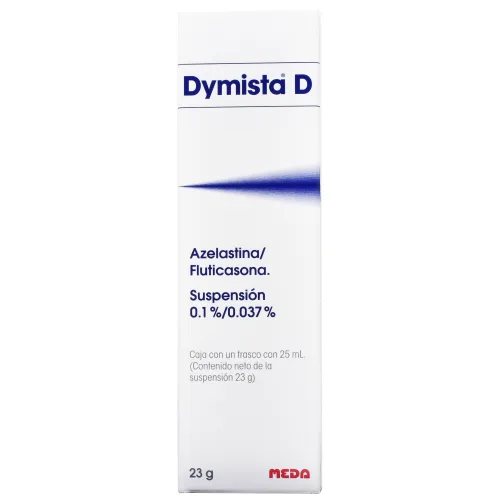 Dymista D 0.1/0.037 % Con 25 Ml Para Suspensión