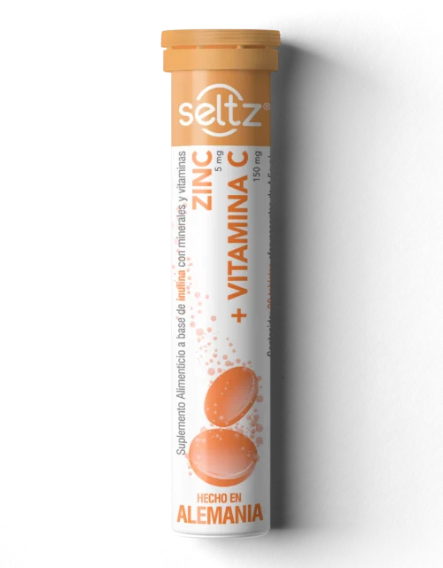 Seltz Vitamina C + Zinc con 20 Tabletas