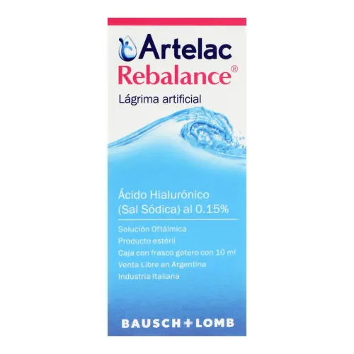 Comprar Artelac Rebalance 0.15% Con 10 Ml De Solución Oftálmica