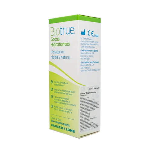 Biotrue Gotas Hidratantes Con 10 Ml