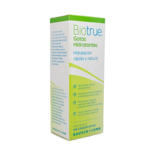 Biotrue Gotas Hidratantes Con 10 Ml