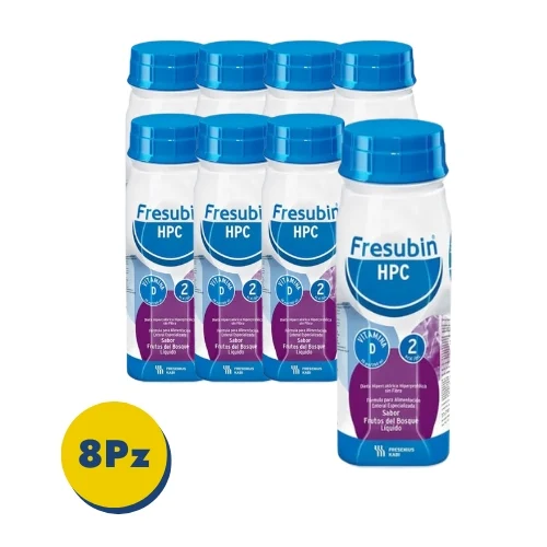 Comprar Fresubin® Hpc Fórmula Para Alimentación Enteral Especializada Sabor Frutos Del Bosque Con 200 Ml Pack Con 8